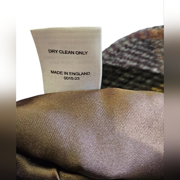 BURBERRY LONDON Hat Check Patterned Wool Bucket Cap EUC - Picture 5 of 5